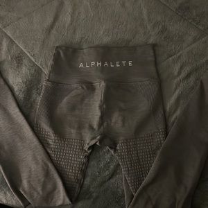 Grey Alphalete leggings